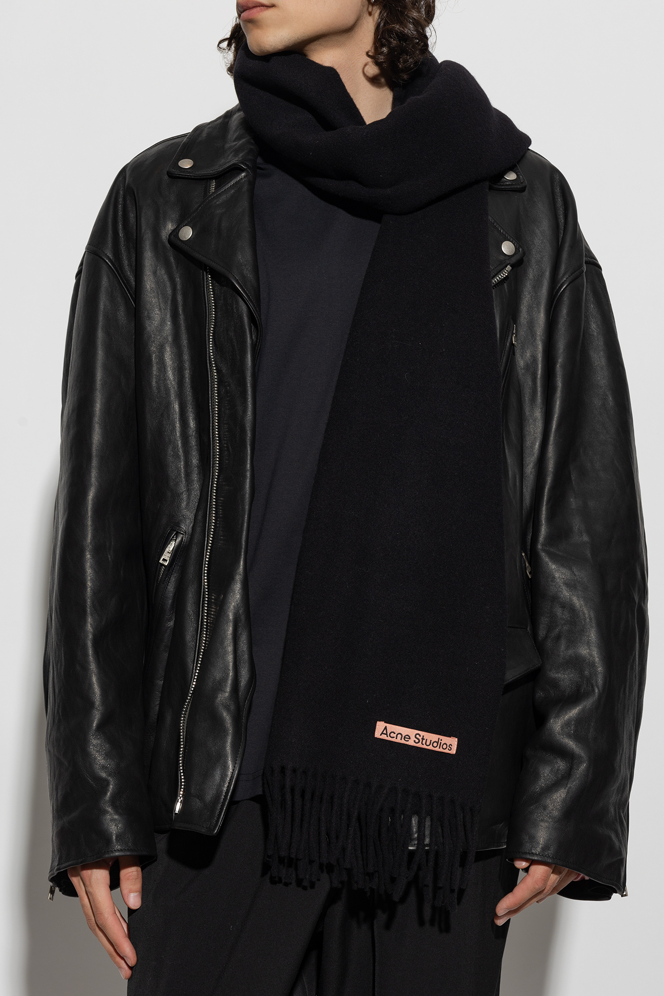 Acne studios hot sale black scarf